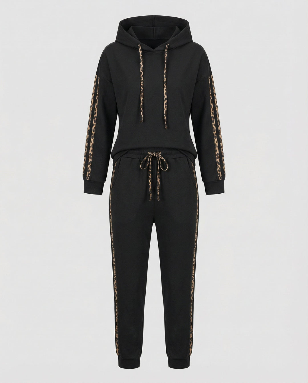 Zebra pattern women's tracksuit