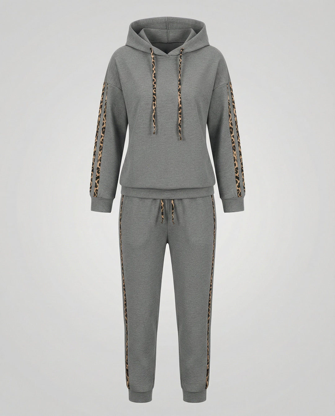 Zebra pattern women's tracksuit