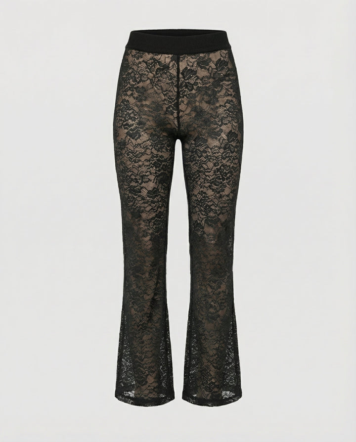 Elegant Lace Pants Women