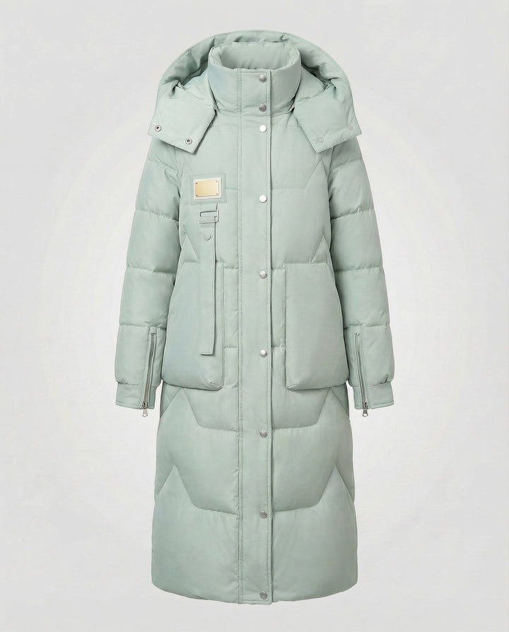 Winter coat women hood