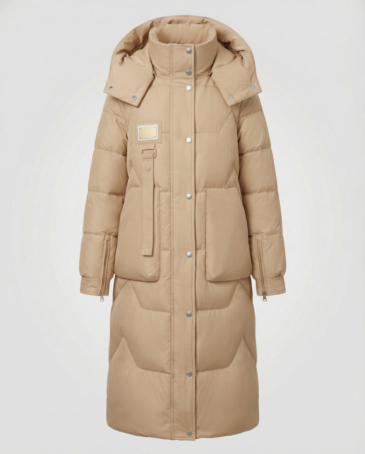 Winter coat women hood