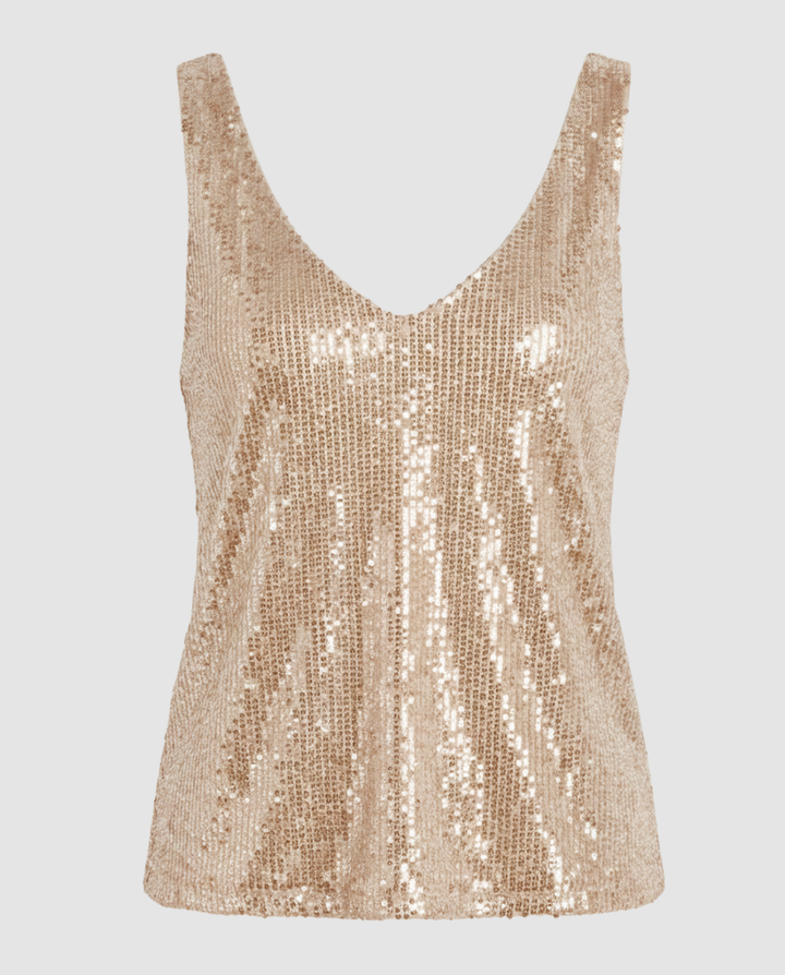 Shimmering Women's Top