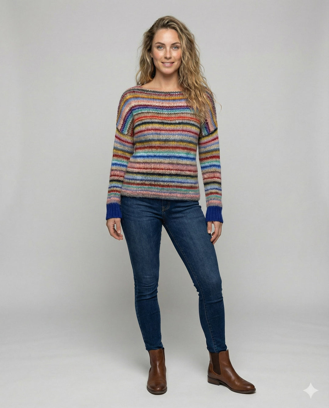 Stylish Norwegian sweater women