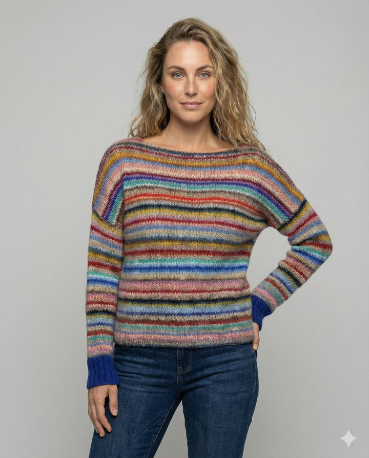 Stylish Norwegian sweater women