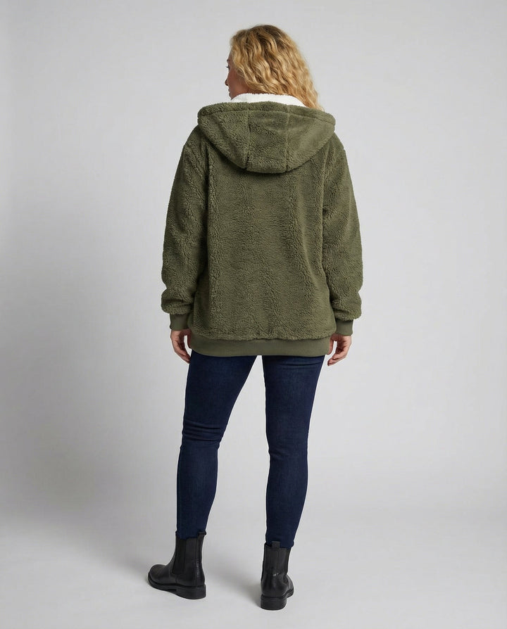 Oversized Teddy Jacket Women's