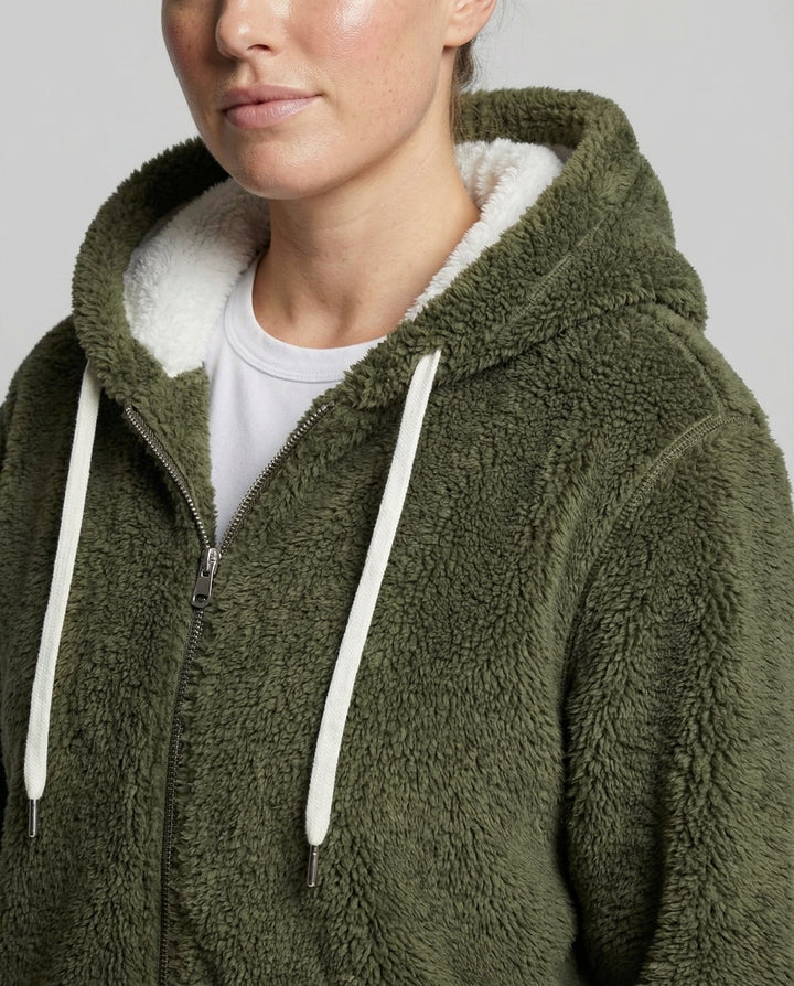 Oversized Teddy Jacket Women's