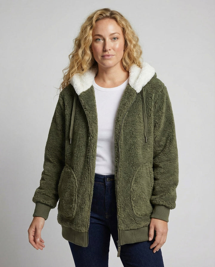 Oversized Teddy Jacket Women's