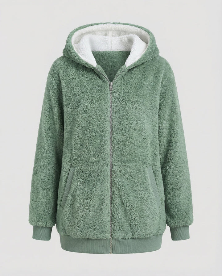 Oversized Teddy Jacket Women's