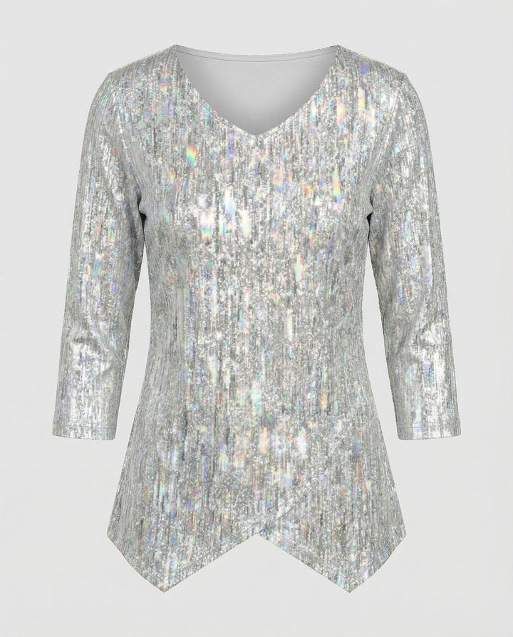 Elegant Women's V-Neck Top