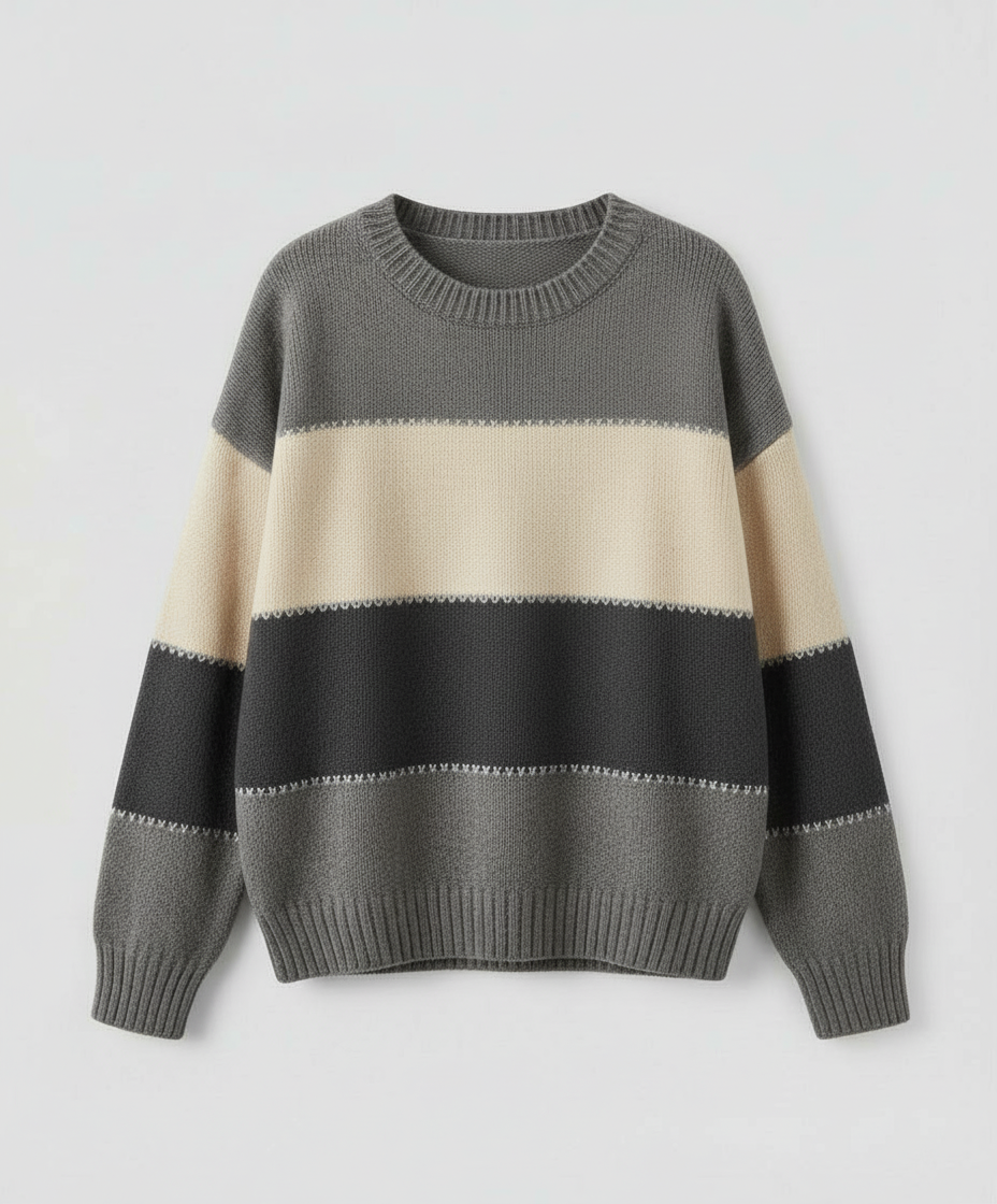 Striped Women's Sweatshirt