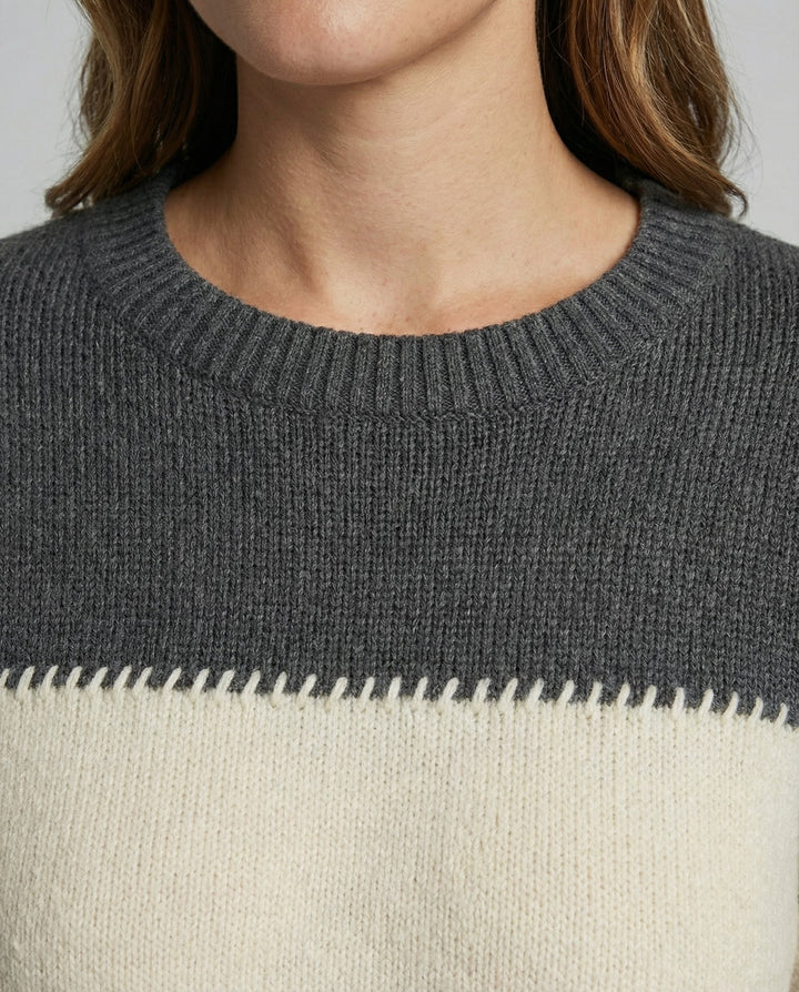 Loose stripe sweater women comfortable