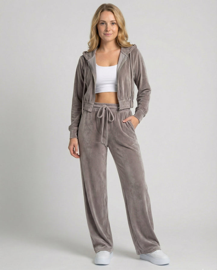 Minimalist Women's Fleece Two-Piece