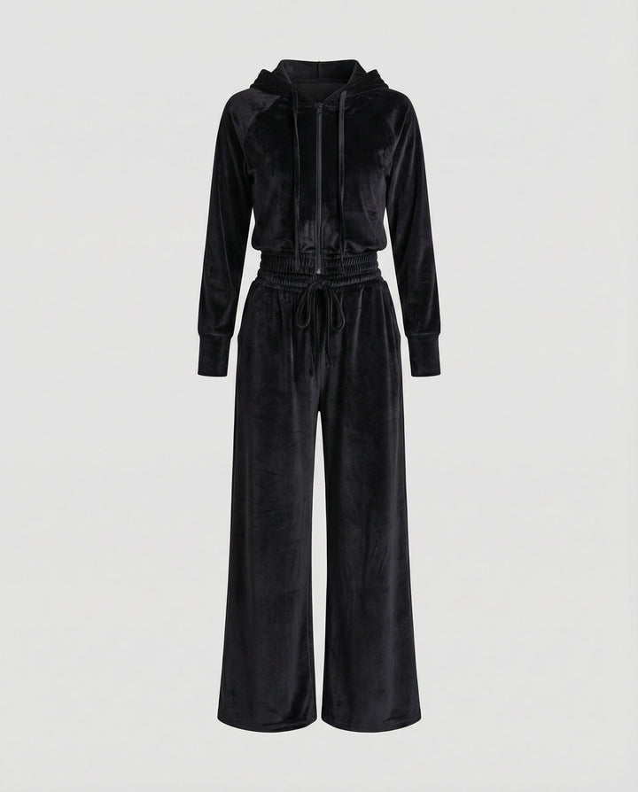 Minimalist Women's Fleece Two-Piece