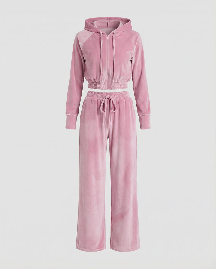 Minimalist Women's Fleece Two-Piece