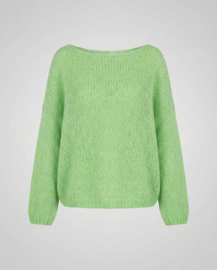 Colorful Carmen sweater women