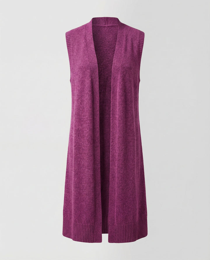 Oversized Women's Knitted Vest