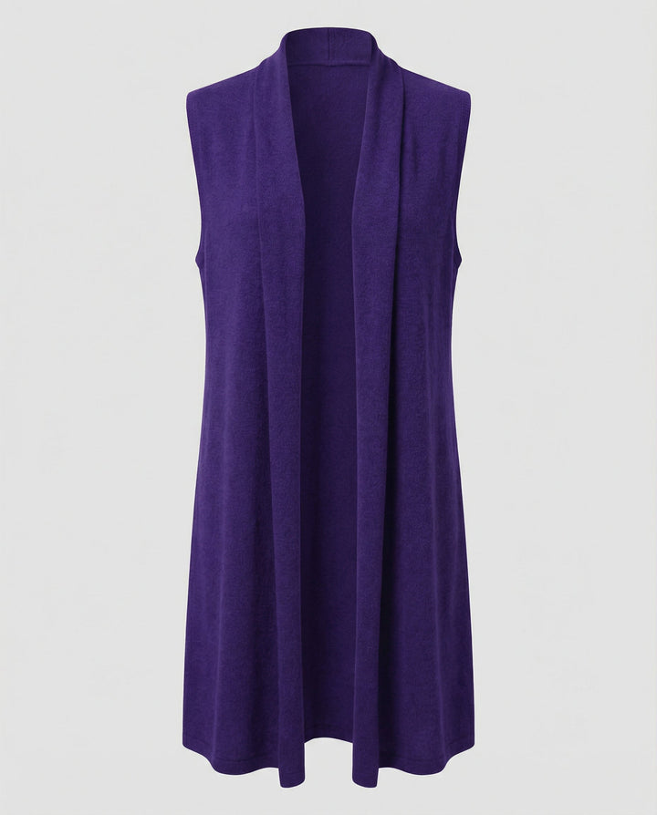 Oversized Women's Knitted Vest