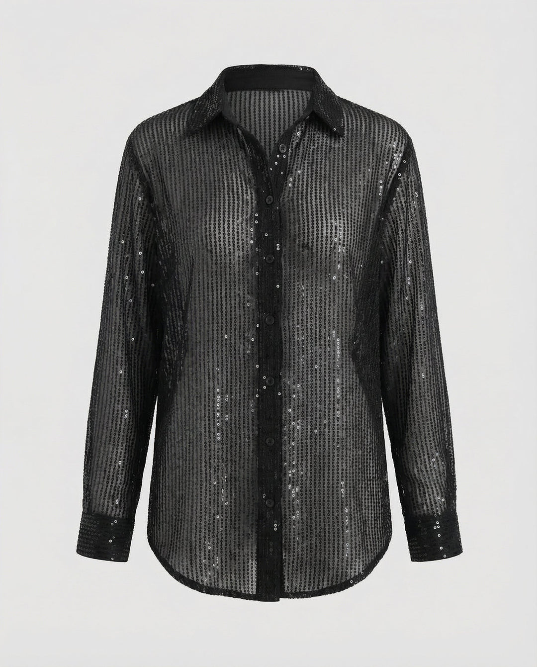 Sparkling Oversize Blouse Women