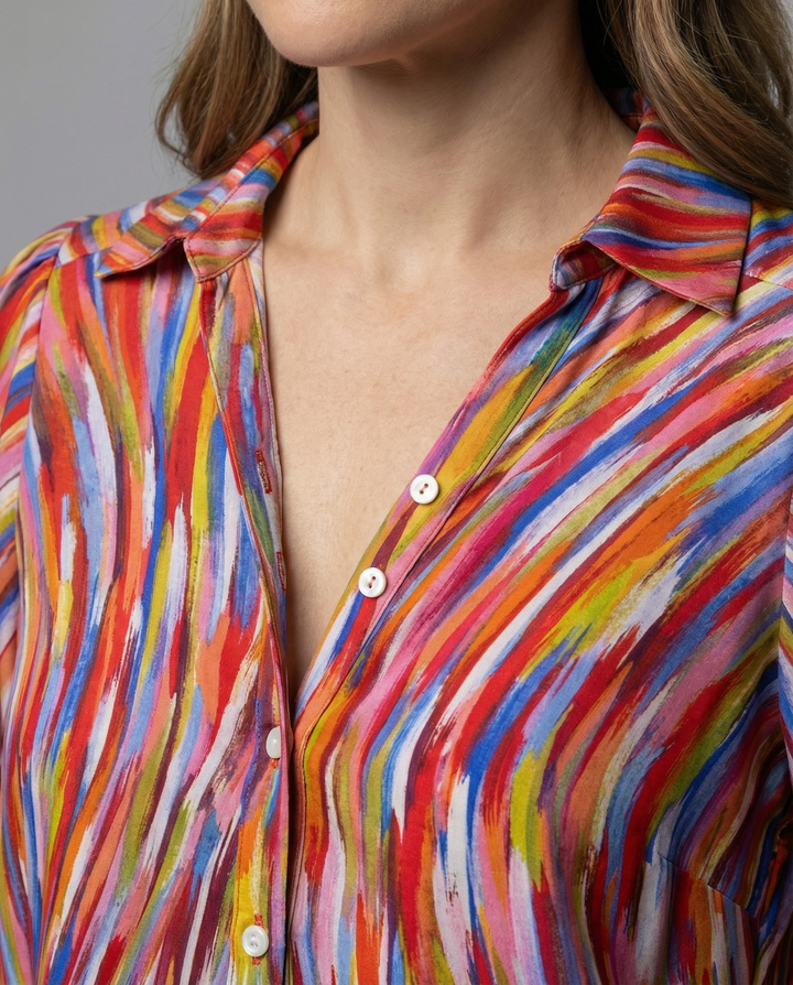 Elegant Boho Blouse Women