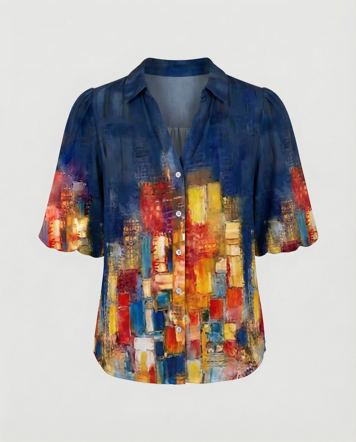 Elegant Boho Blouse Women