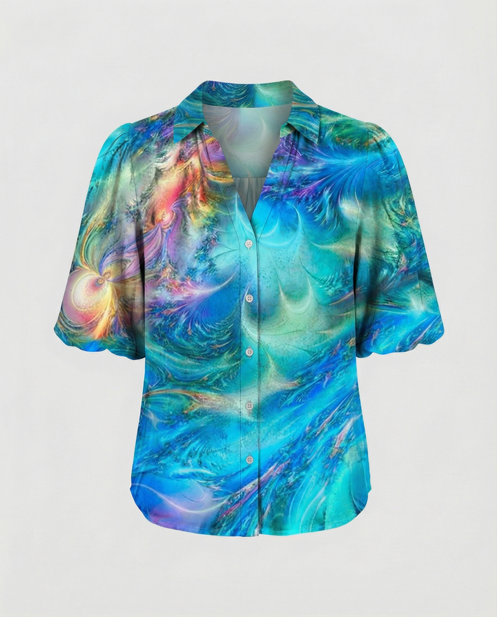 Elegant Boho Blouse Women