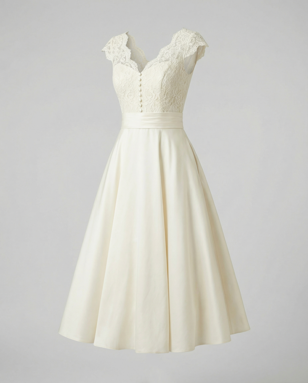 Romantic lace wedding dress