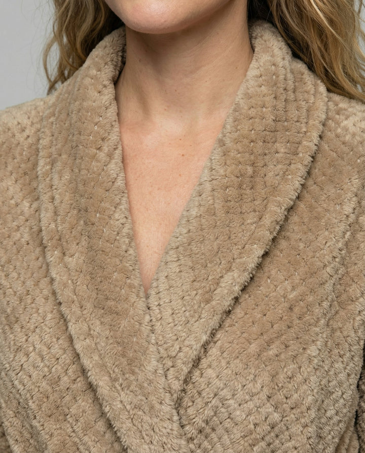 Cozy women's bathrobe