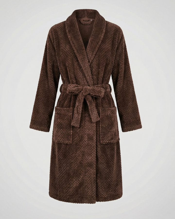 Cozy women's bathrobe