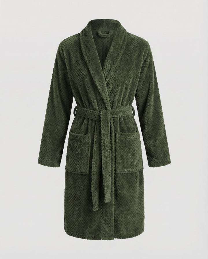 Cozy women's bathrobe