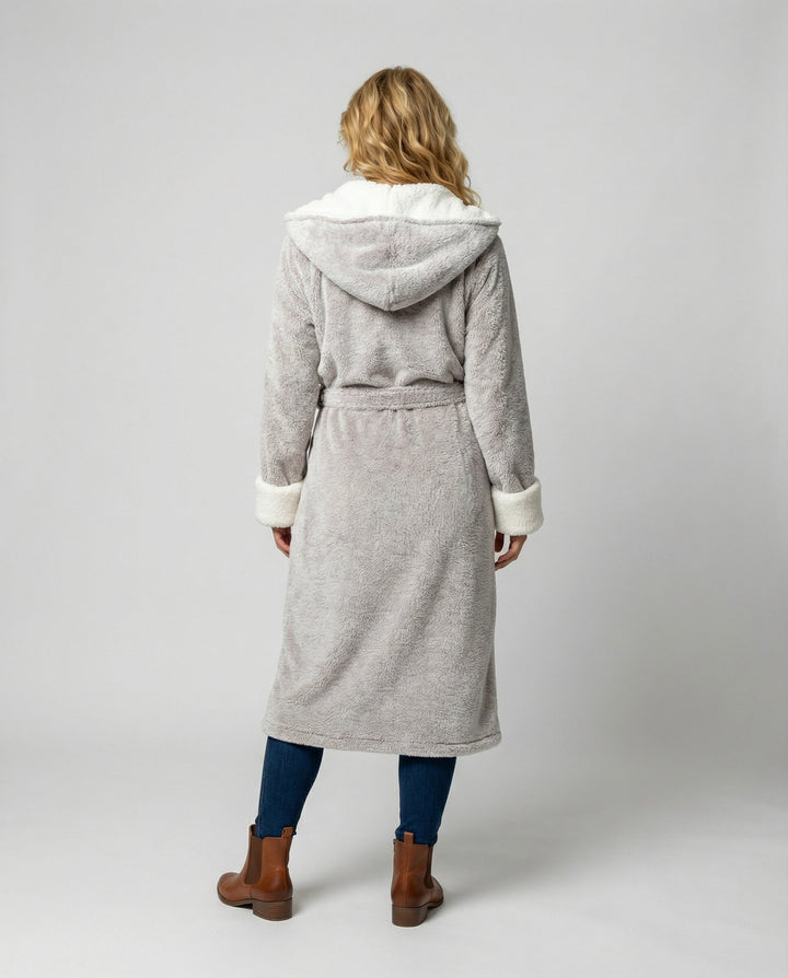 Cozy Fleece Bathrobe Women