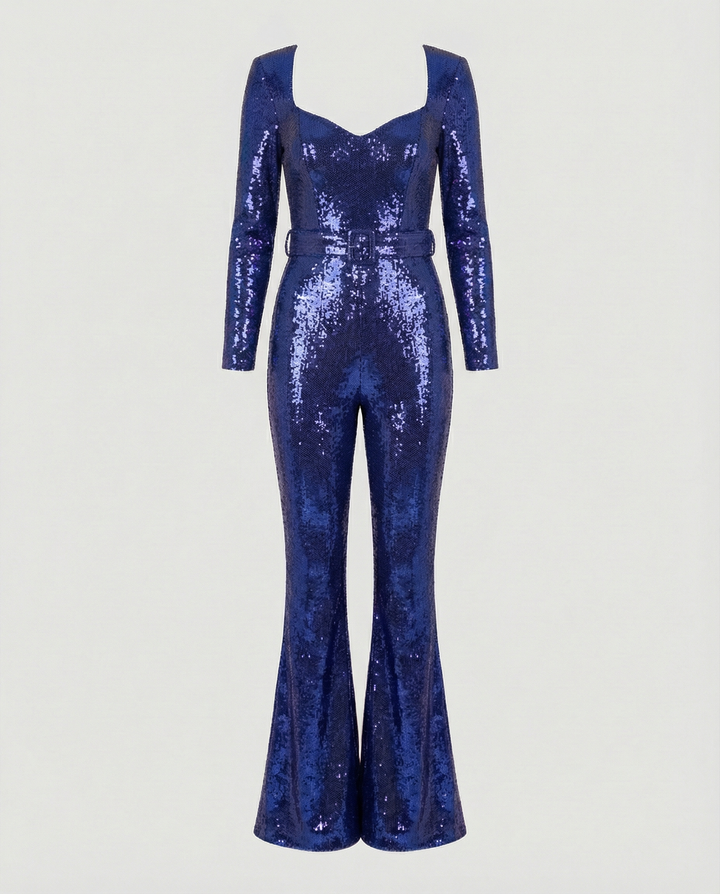 Glamorous sequin jumpsuit women