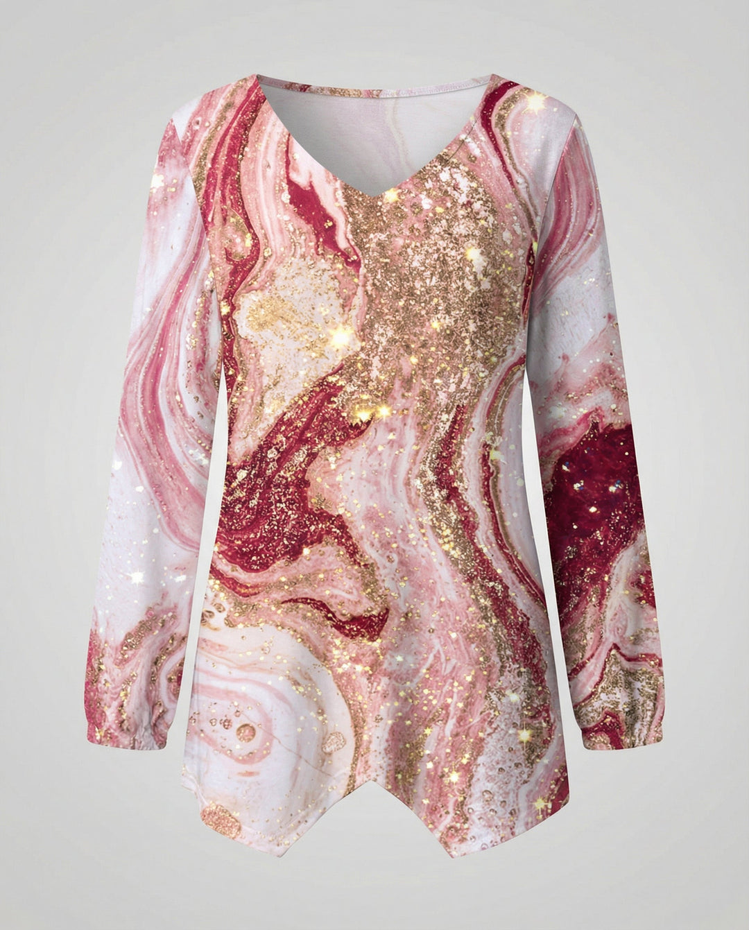 Elegant Women's V-Neck Top