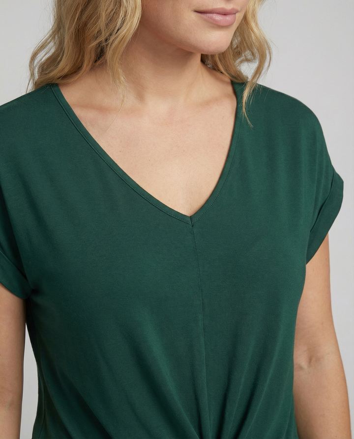 Elegant Women's V-Neck Blouse