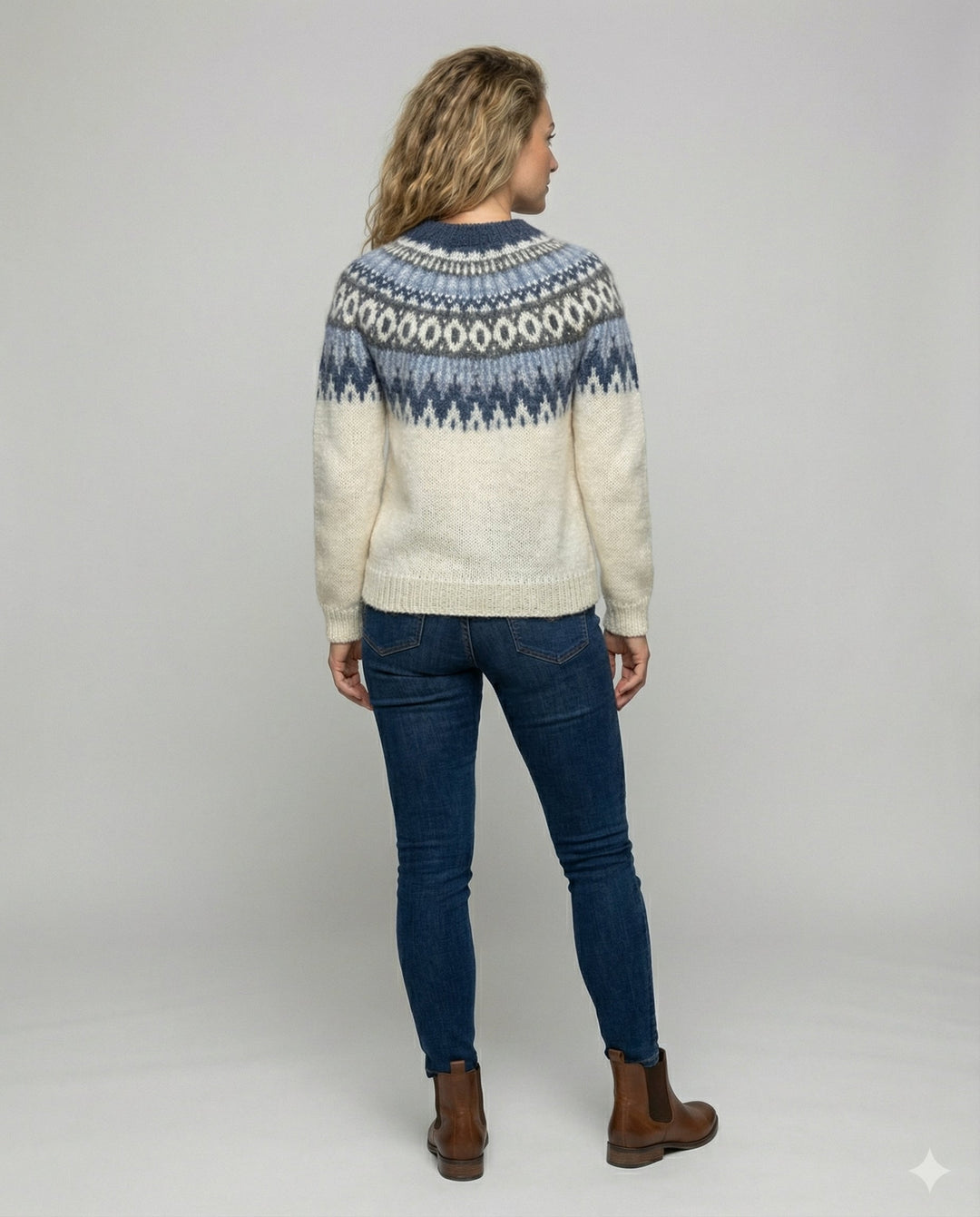Nordic Knit Sweater Women