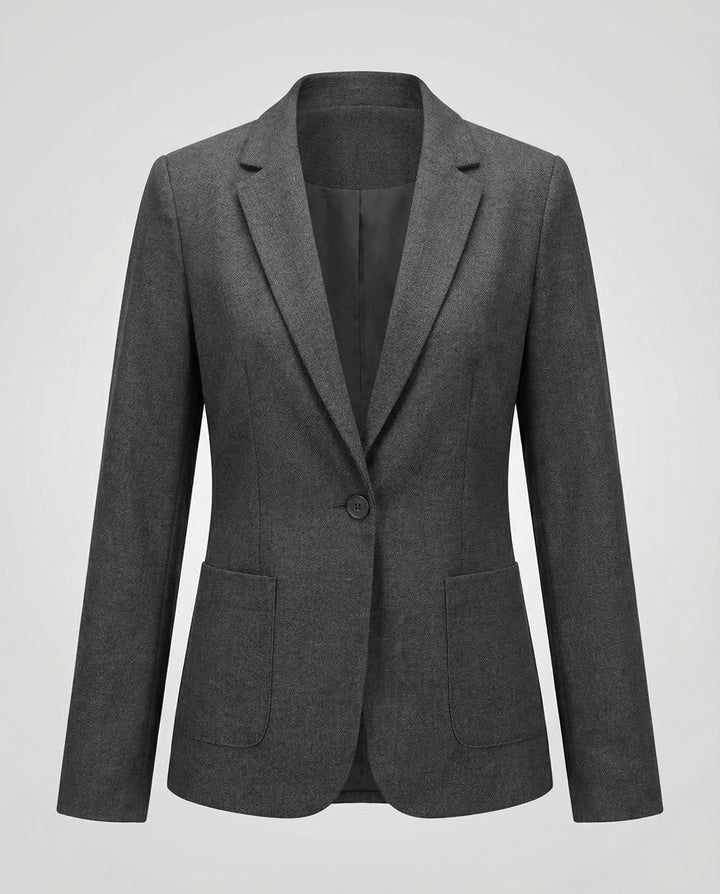 Ladies Elegant Long-Sleeved Blazer