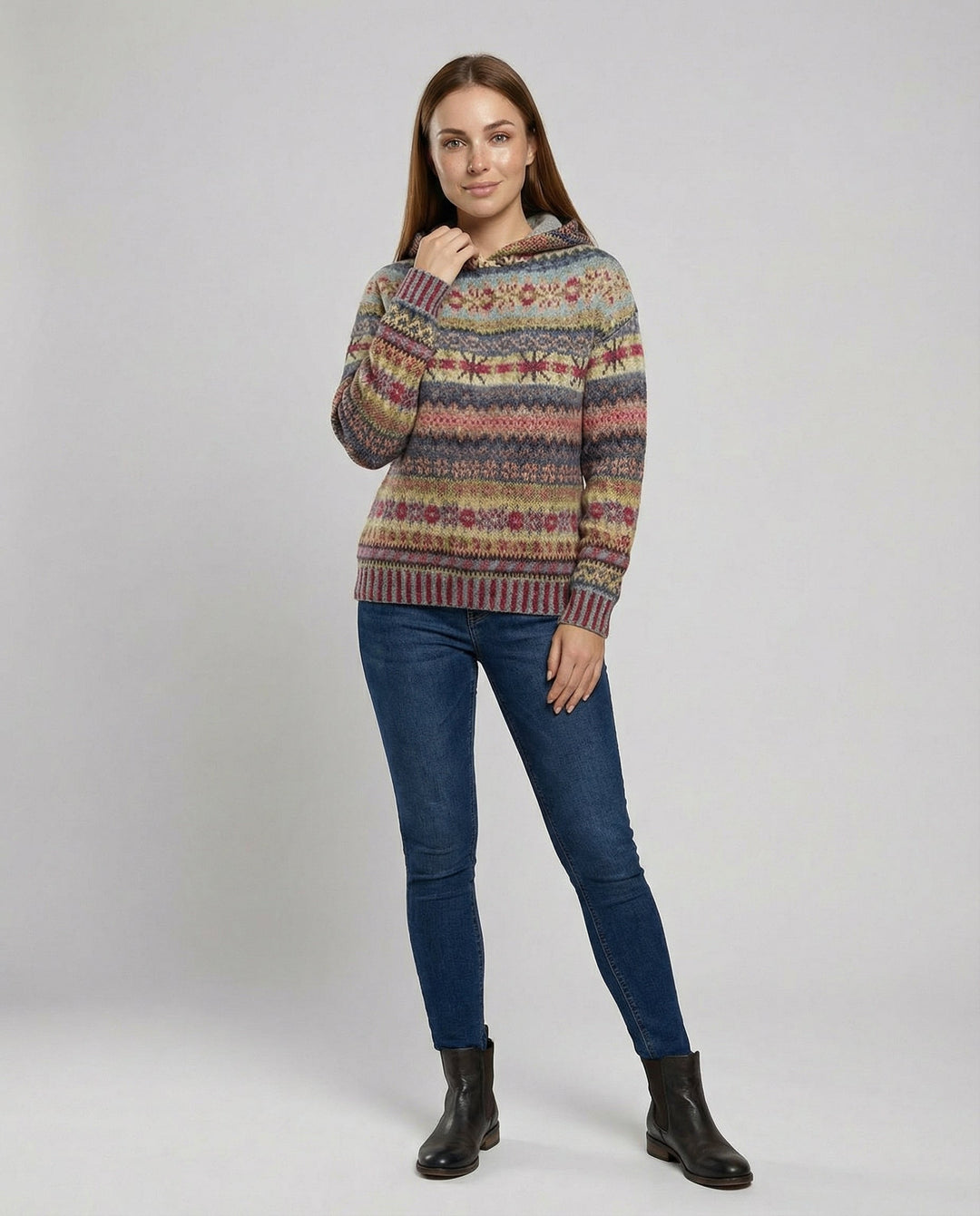 Warmer Norwegian sweater women