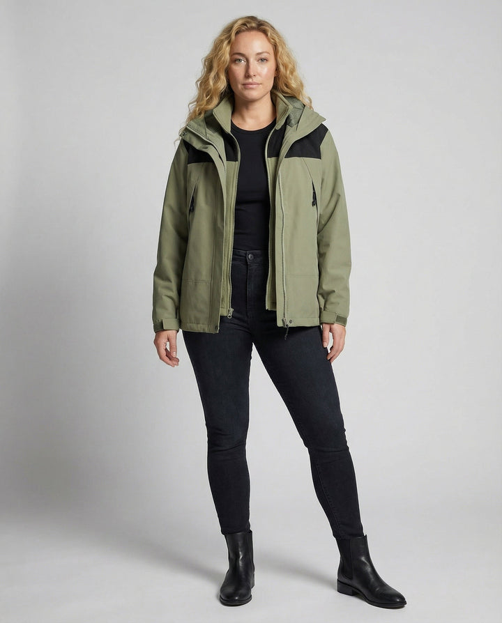 Warm Women's Winter Jacket Fleece